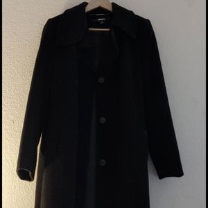 Black DKNY coat